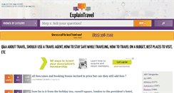 Desktop Screenshot of explaintravel.com